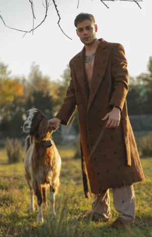 Ehram Ceviz Motif Palto 1