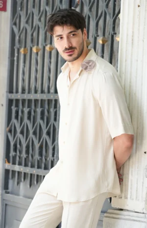 Cream Rose Pantolon 2