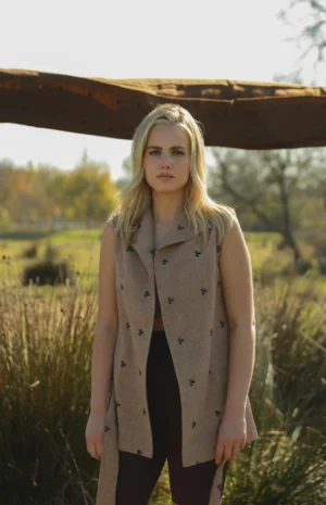 Ehram Kuş Motif Yelek 1