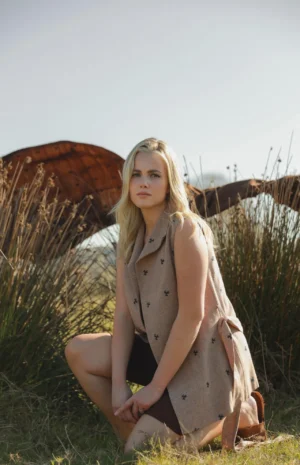 Ehram Kuş Motif Yelek 2